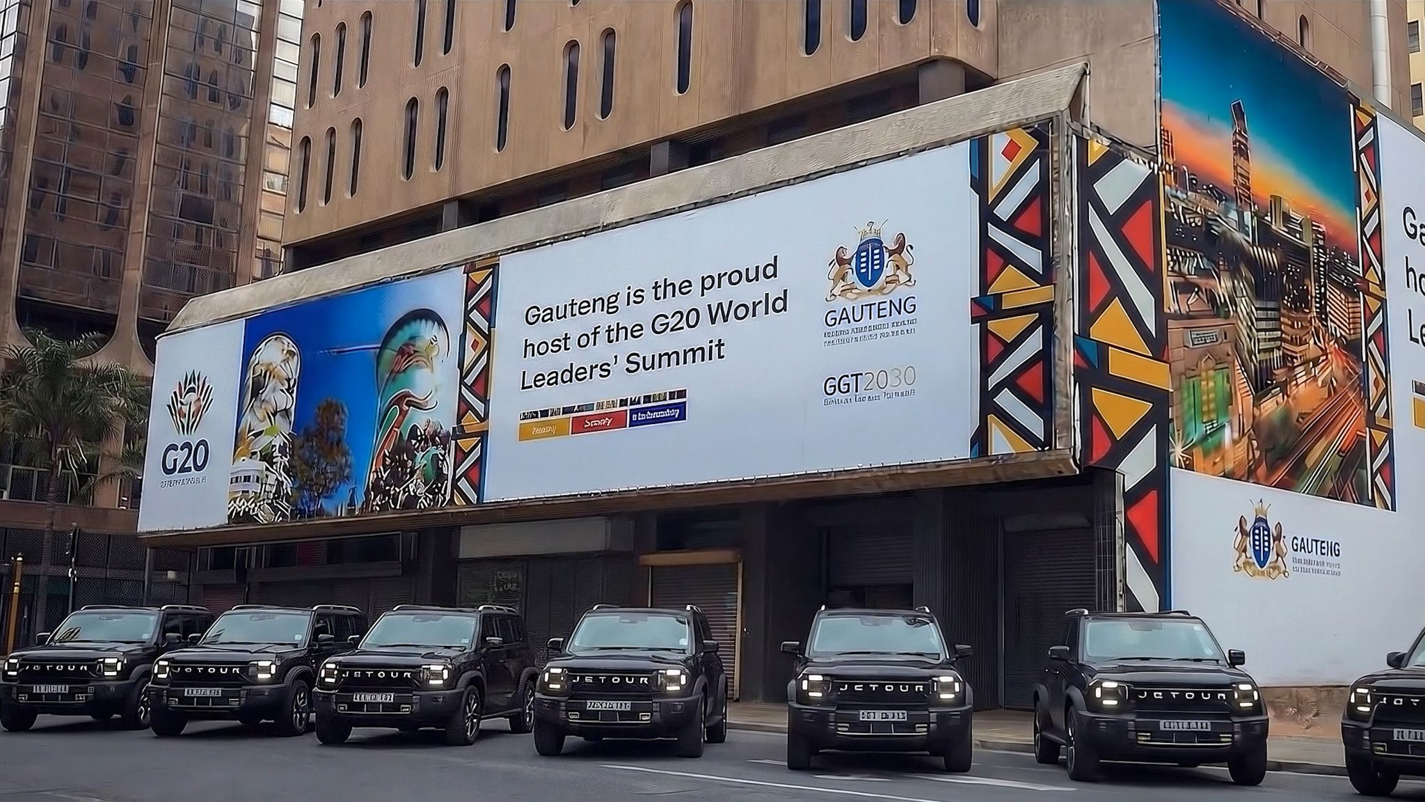 JETOUR T2 Served as Official Vehicle for G20 South Africa 2025
