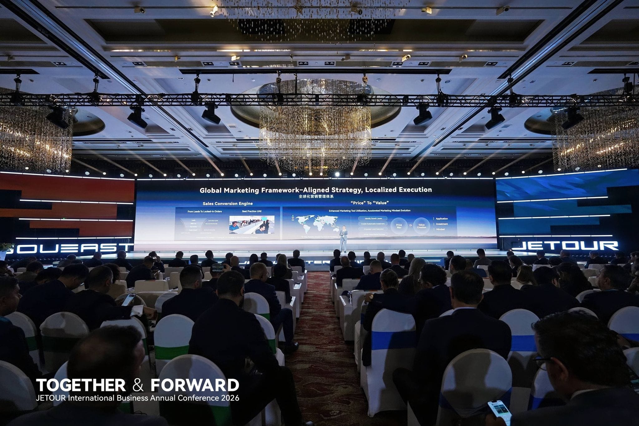 JETOUR International Holds First Dual-Brand Global Business Annual Conference, Surpassing 2.26M Sales