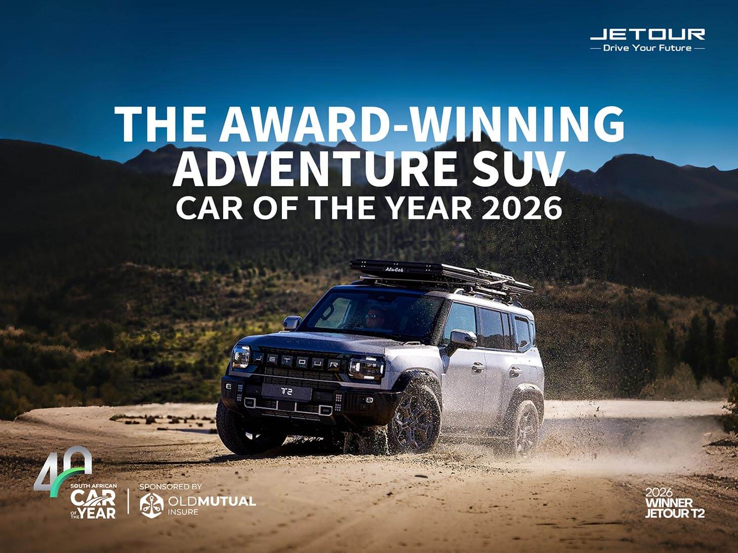 JETOUR T2 Wins 2026 South African Car of the Year Award