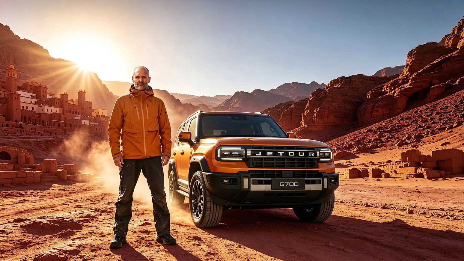 Across the Sahara with Ed Stafford, JETOUR G700 Proves Its Off-Road Capability