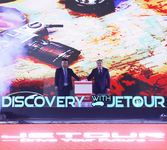 Discovery with Jetour IP Launched, First Stop in Uzbekistan