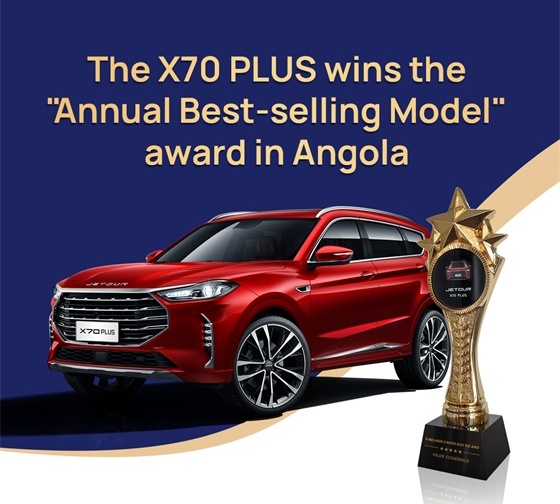 JETOUR dominates Angola’s SUV Market, X70 PLUS Crowned as Annual Best-Selling Model