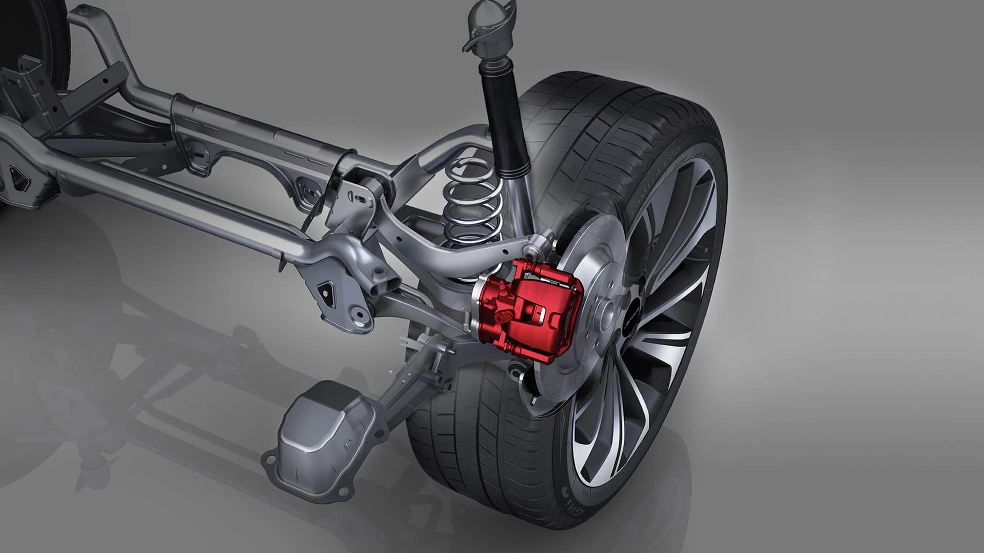 The Multiple-Link Independent Suspension with Stabilizer Bar, Improves the Driving Stability